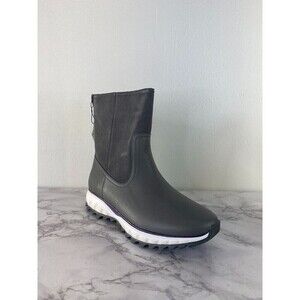 COLE HAAN ZeroGrand XC Waterproof Leather Pull-On Boot US 7 Quiet Shade Grey